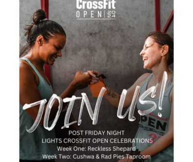 THE CROSSFIT OPEN FRIDAY NIGHT LIGHTS SCHEDULE