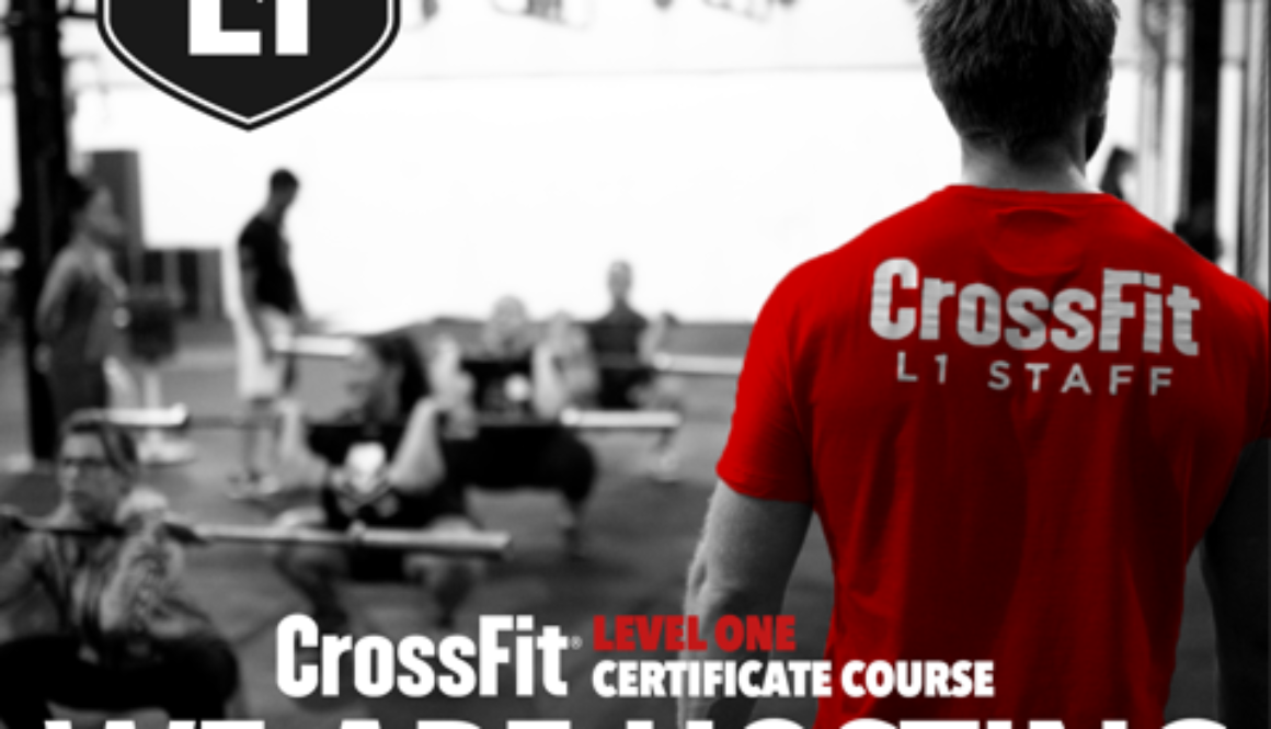 COVE HOSTING CROSSFIT LEVEL I ON JULY 6TH and 7TH